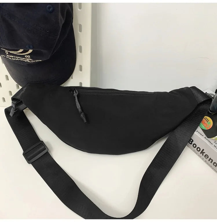 Outdoor Multifunction Crossbody Chest Bag – Sport, Travel, Hip Hop Fanny Pack | Men & Women - Aussies Aura