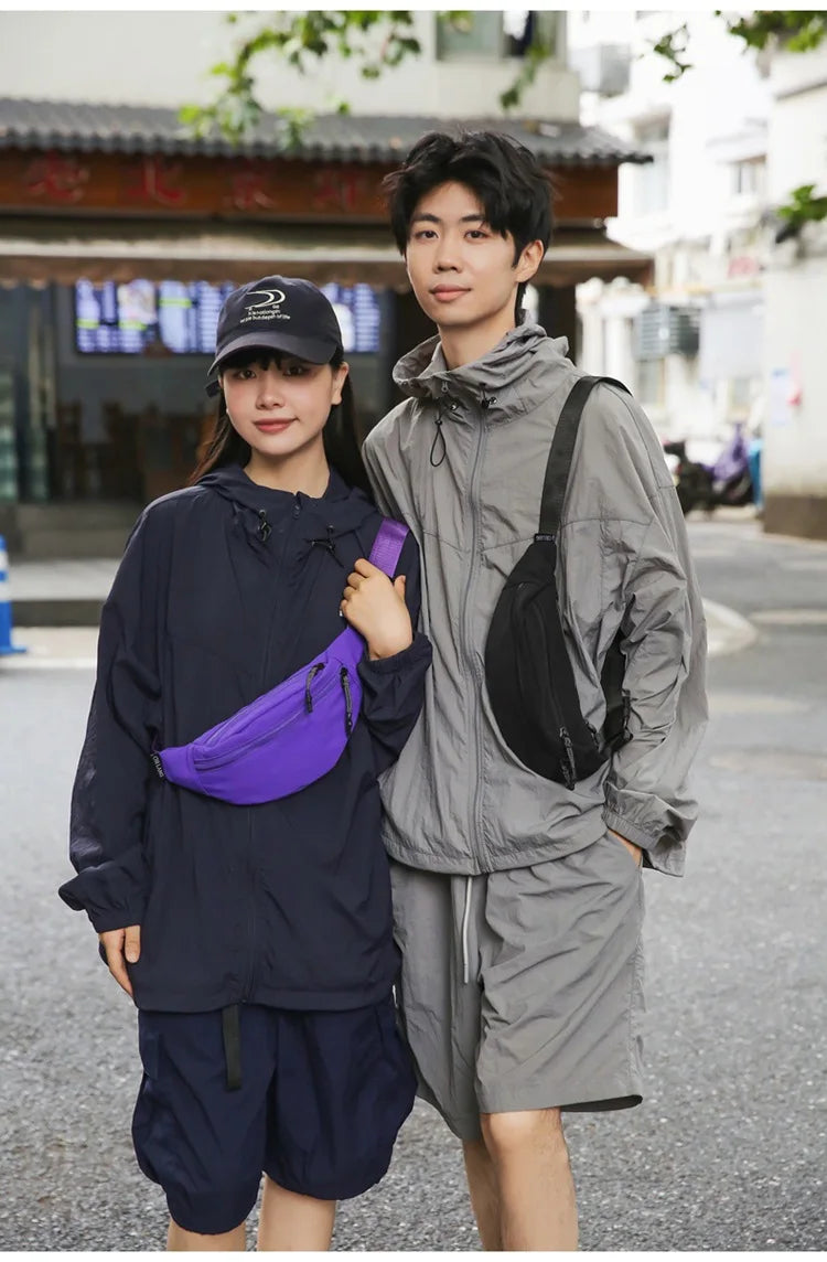 Outdoor Multifunction Crossbody Chest Bag – Sport, Travel, Hip Hop Fanny Pack | Men & Women - Aussies Aura