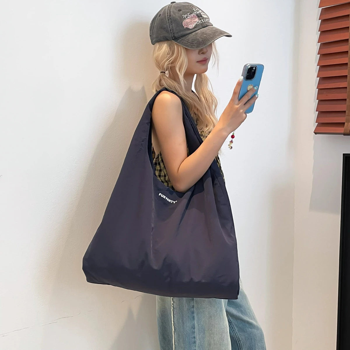 Women's Retro Large Tote Bag – Stylish Shoulder Handbag - Aussies Aura