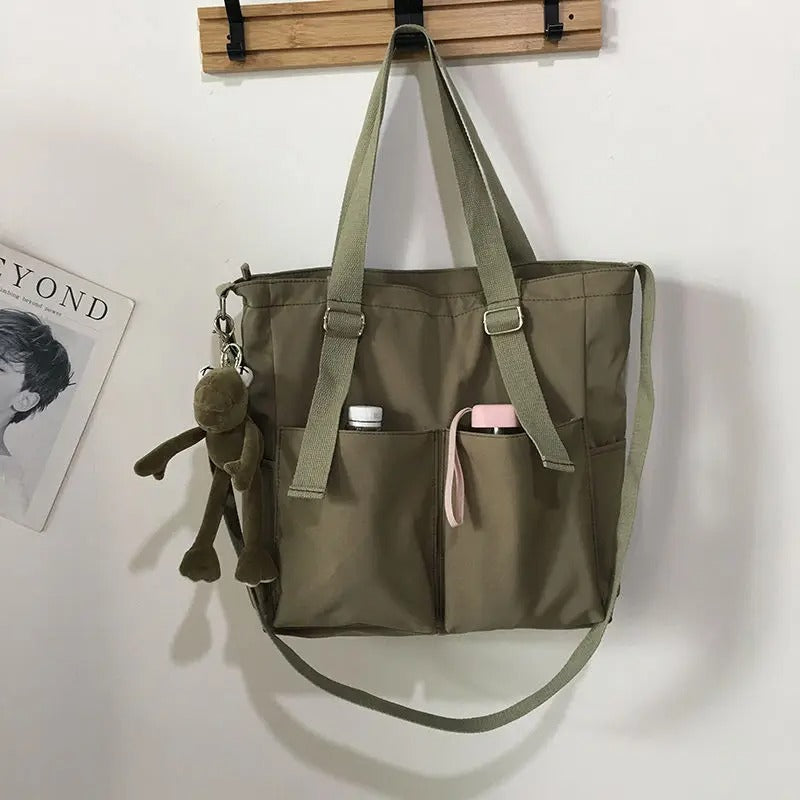 Waterproof Oxford Large Capacity Tote & Crossbody Bag – Versatile Women’s Everyday Handbag - Aussies Aura