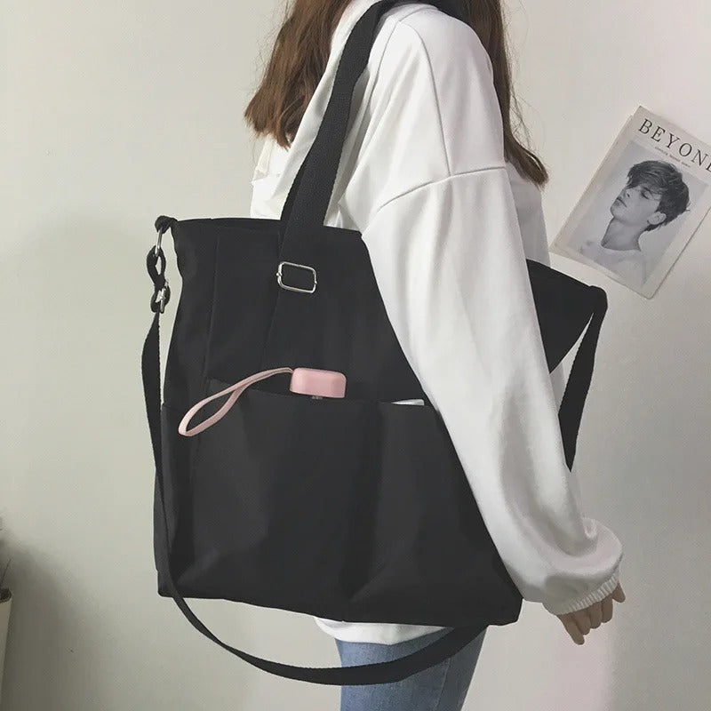 Waterproof Oxford Large Capacity Tote & Crossbody Bag – Versatile Women’s Everyday Handbag - Aussies Aura