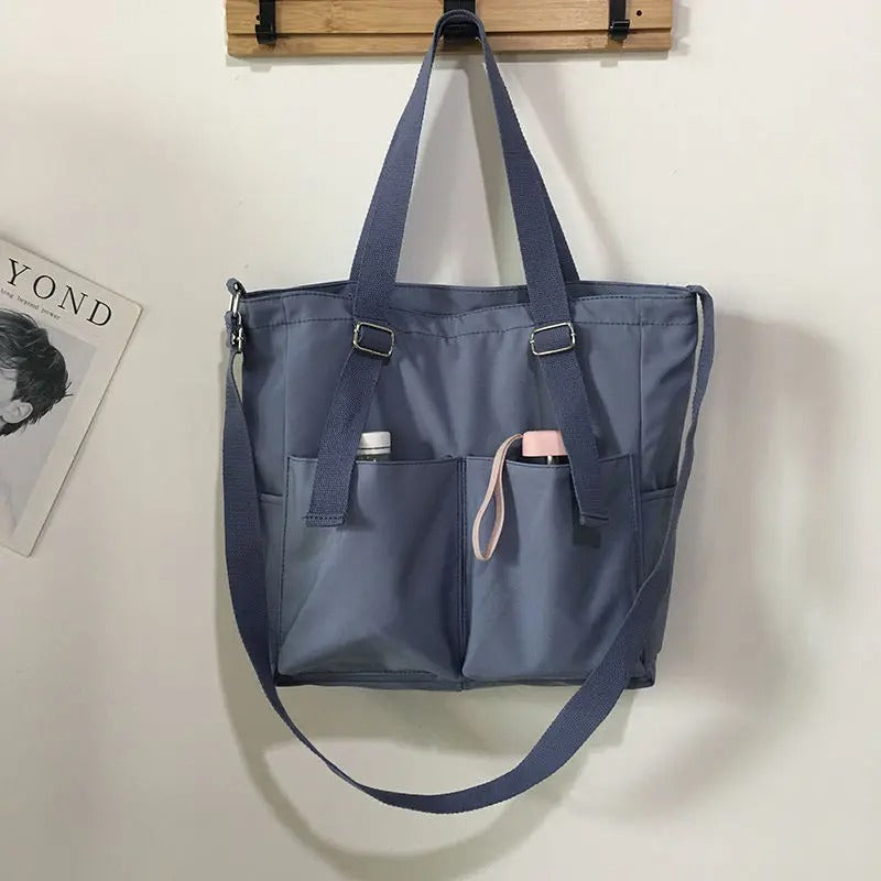 Waterproof Oxford Large Capacity Tote & Crossbody Bag – Versatile Women’s Everyday Handbag - Aussies Aura