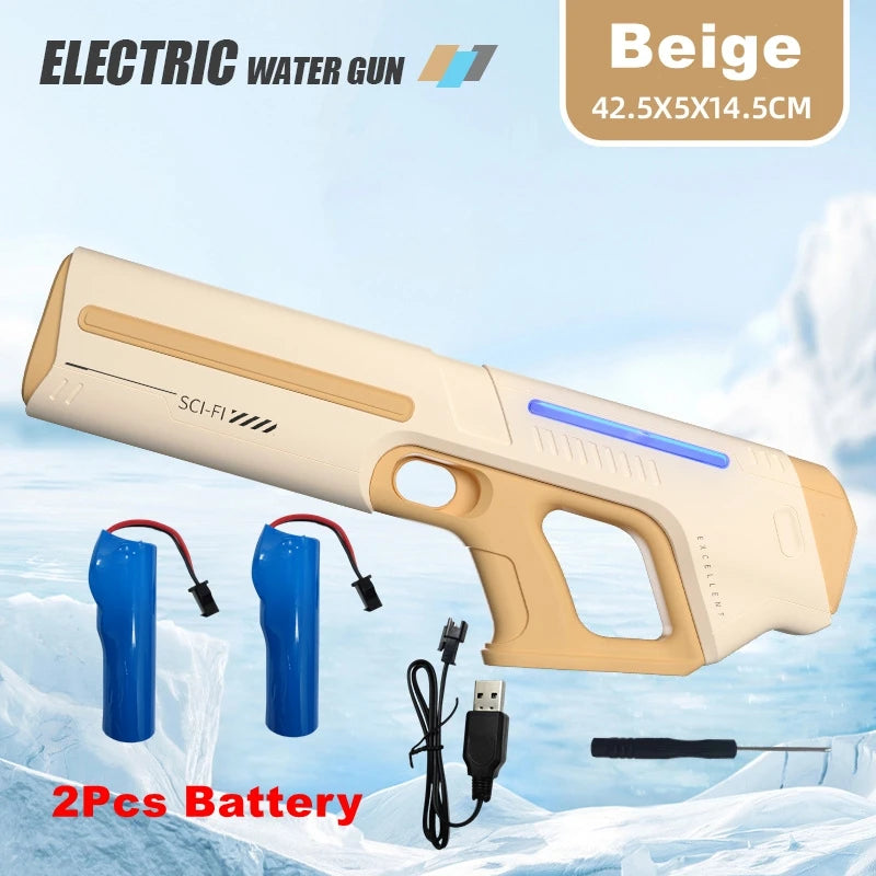 Electric Water Gun – Powerful Automatic Squirt Blaster for Adults & Kids - Aussies Aura