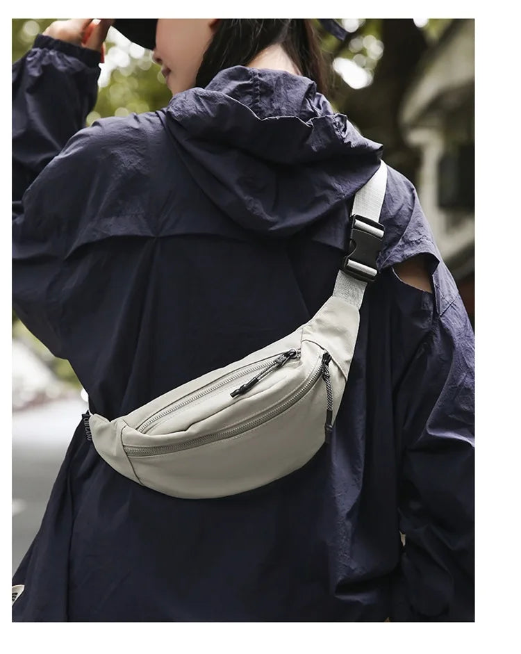 Outdoor Multifunction Crossbody Chest Bag – Sport, Travel, Hip Hop Fanny Pack | Men & Women - Aussies Aura