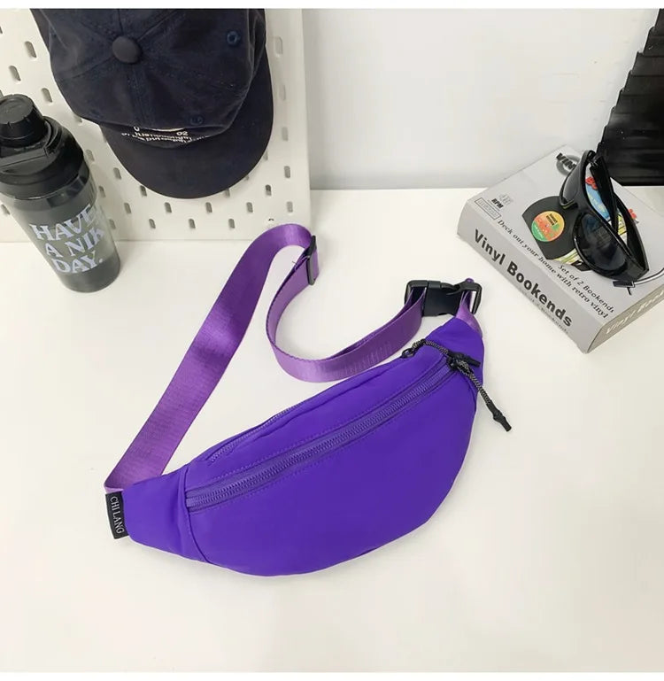 Outdoor Multifunction Crossbody Chest Bag – Sport, Travel, Hip Hop Fanny Pack | Men & Women - Aussies Aura