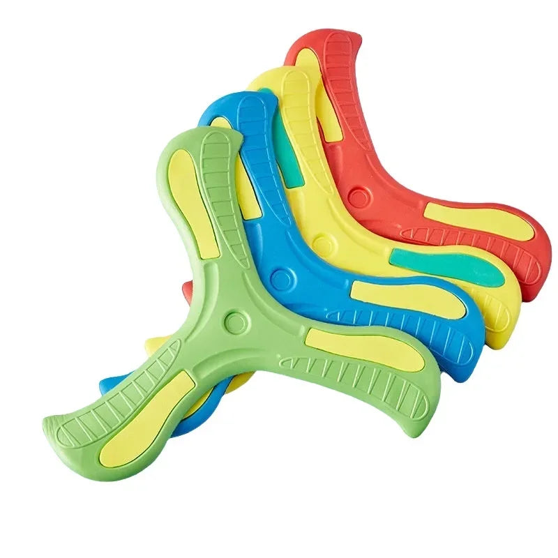 Outdoor  Boomerang Toy – Fun Stress Relief Clover Throwing Game for Kids & Adults Random - Aussies Aura