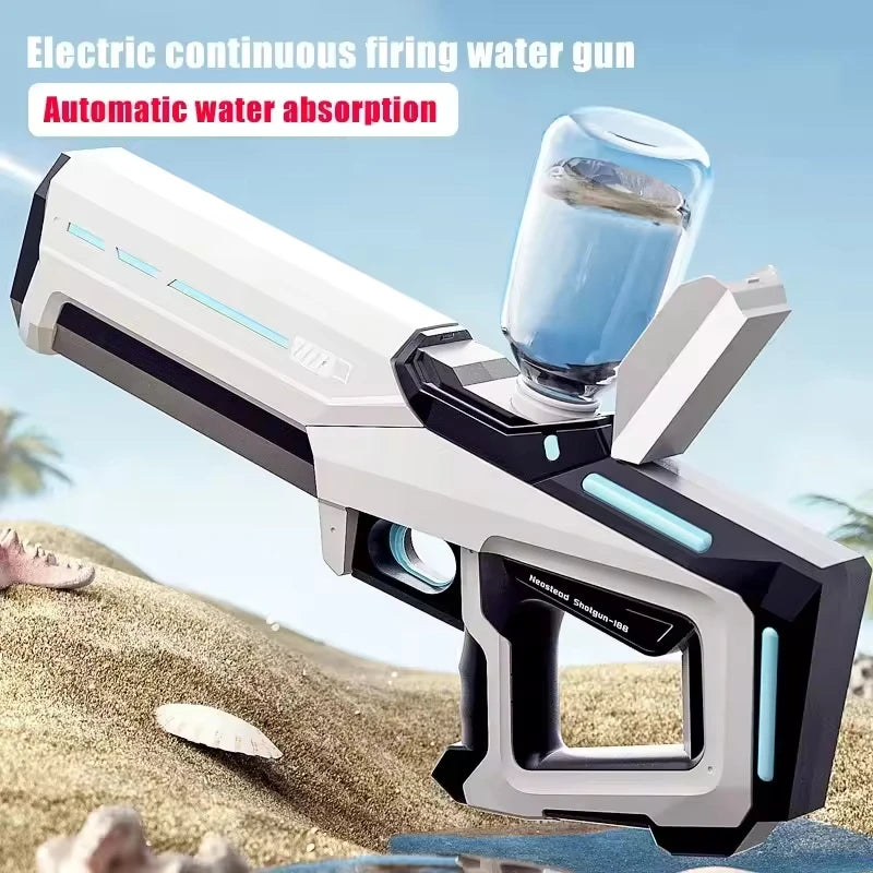 Electric Water Gun – Powerful Automatic Squirt Blaster for Adults & Kids - Aussies Aura