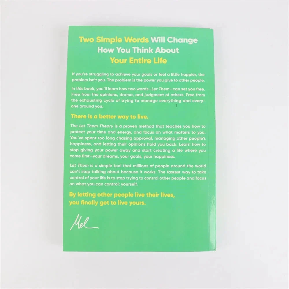 Let Them Theory – Mel Robbins (Life-Changing Self-Management Book) - Aussies Aura