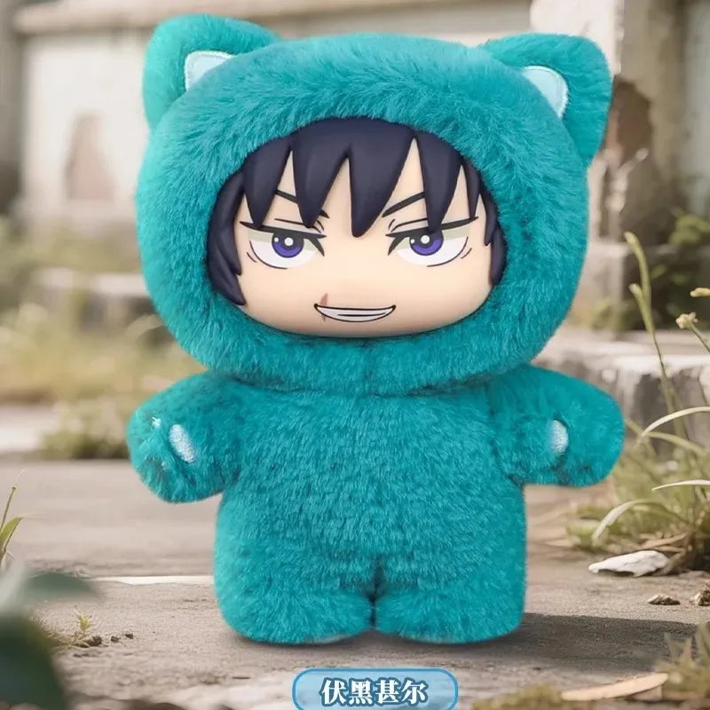 Eaki Jujutsu Kaisen Cat Ear Plushie Series – Blind Box Anime Mystery Figure - Aussies Aura
