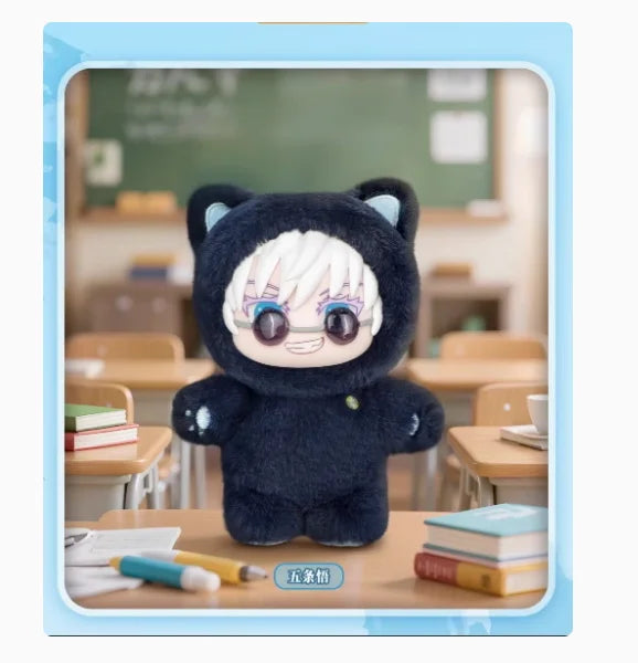 Eaki Jujutsu Kaisen Cat Ear Plushie Series – Blind Box Anime Mystery Figure - Aussies Aura
