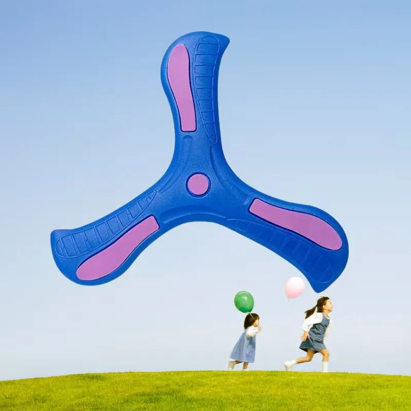 Outdoor  Boomerang Toy – Fun Stress Relief Clover Throwing Game for Kids & Adults Random - Aussies Aura