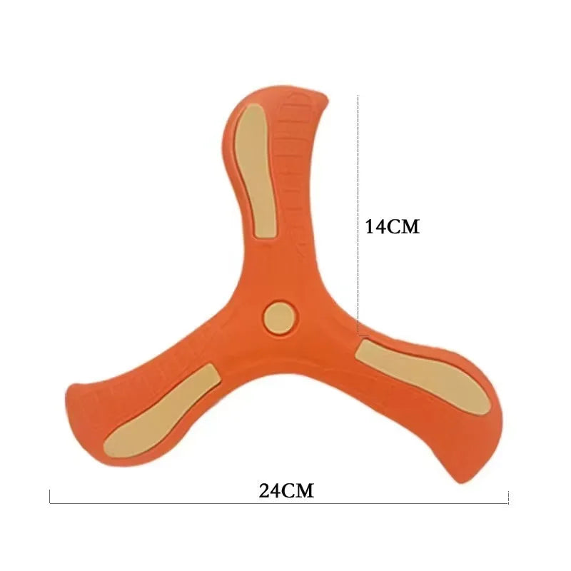 Outdoor  Boomerang Toy – Fun Stress Relief Clover Throwing Game for Kids & Adults Random - Aussies Aura