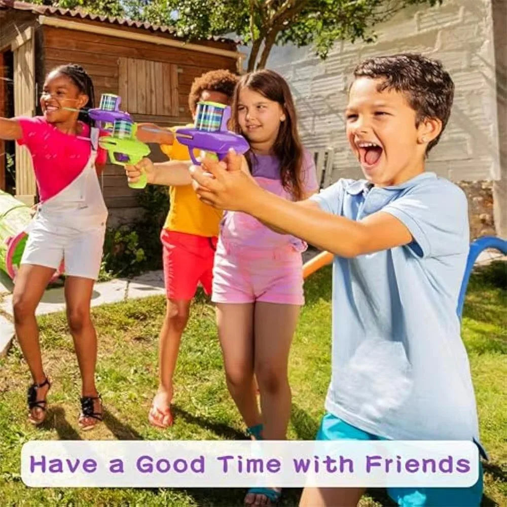 Foam disc launcher toy gun for kids – safe outdoor shooting game for boys and girls