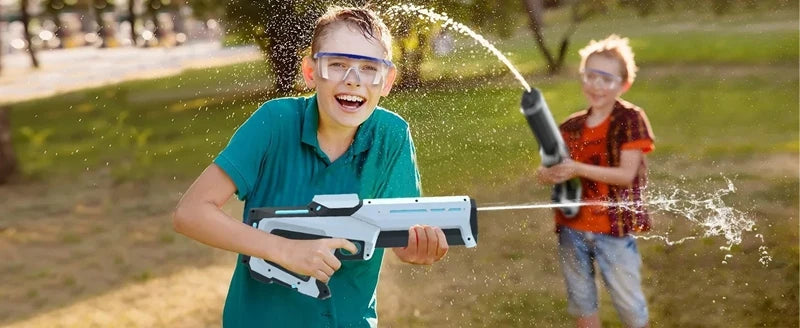 Electric Water Gun – Powerful Automatic Squirt Blaster for Adults & Kids - Aussies Aura