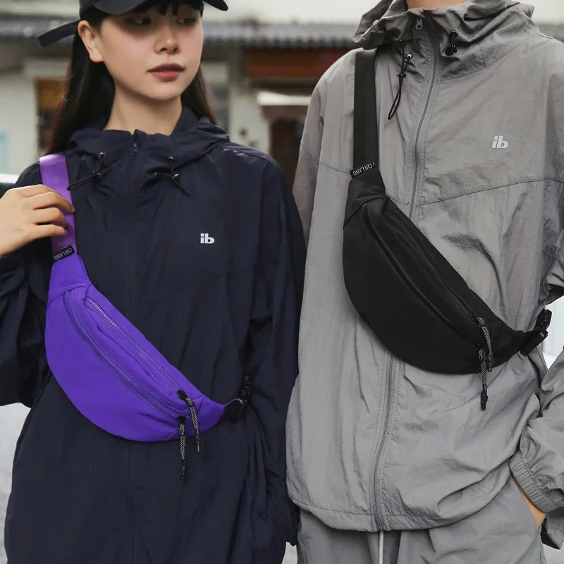 Outdoor Multifunction Crossbody Chest Bag – Sport, Travel, Hip Hop Fanny Pack | Men & Women - Aussies Aura