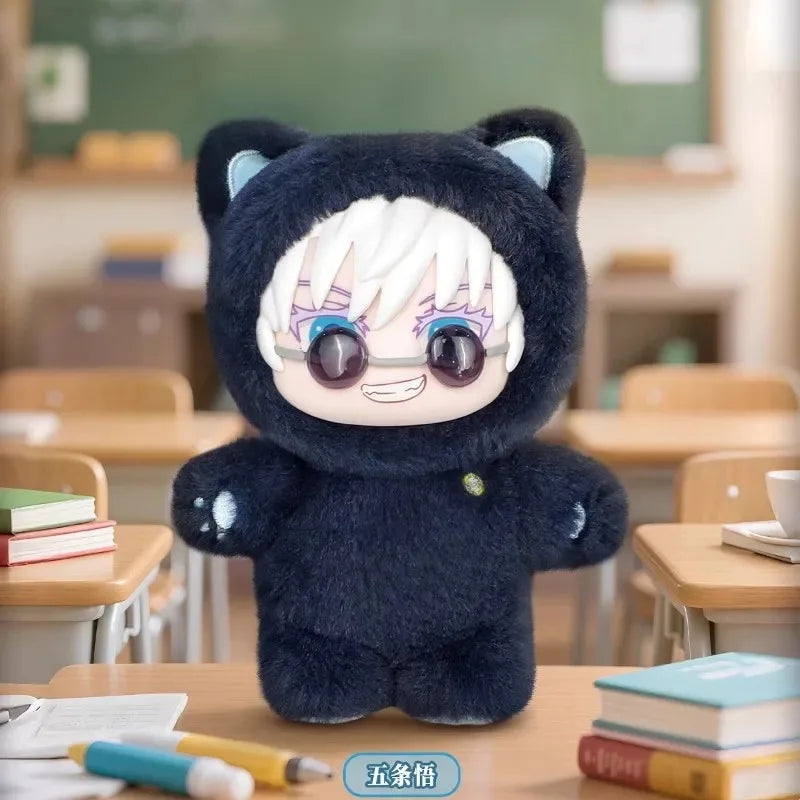 Eaki Jujutsu Kaisen Cat Ear Plushie Series – Blind Box Anime Mystery Figure - Aussies Aura