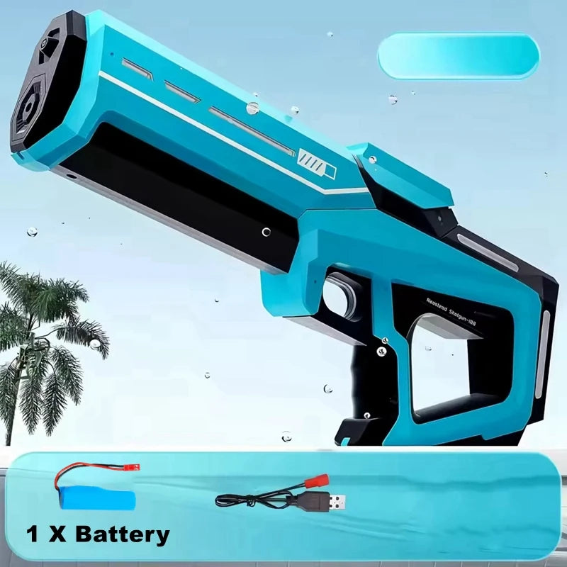 Electric Water Gun – Powerful Automatic Squirt Blaster for Adults & Kids - Aussies Aura