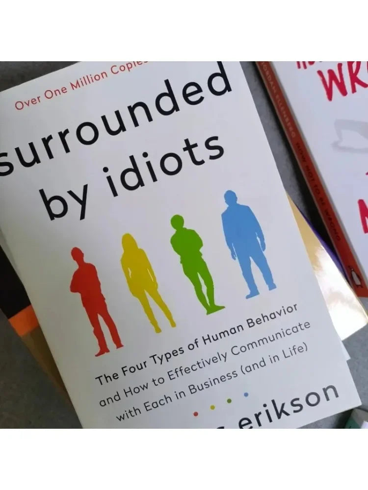 Surrounded By Idiots – The Four Types of Human Behavior by Thomas Erikson (English Bestseller Book) - Aussies Aura
