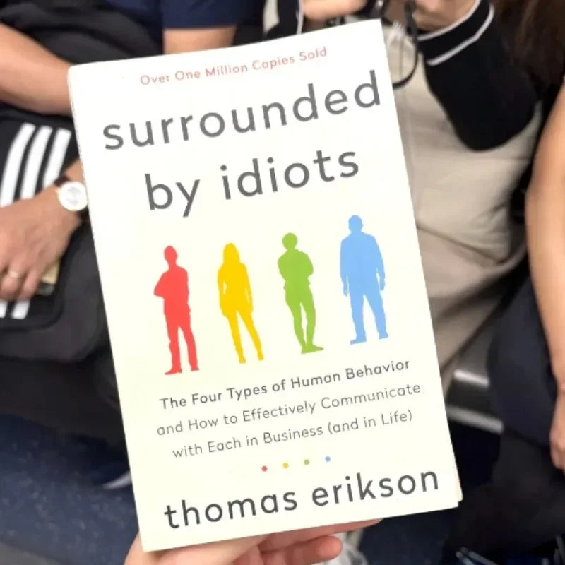 Surrounded By Idiots – The Four Types of Human Behavior by Thomas Erikson (English Bestseller Book) - Aussies Aura