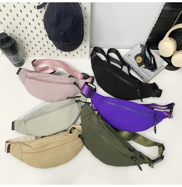 Outdoor Multifunction Crossbody Chest Bag – Sport, Travel, Hip Hop Fanny Pack | Men & Women - Aussies Aura