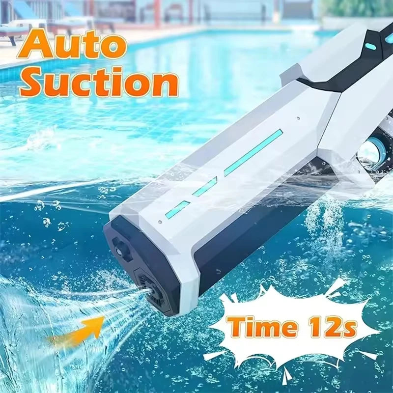 Electric Water Gun – Powerful Automatic Squirt Blaster for Adults & Kids - Aussies Aura