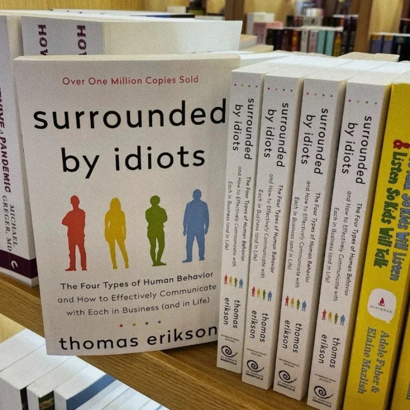 Surrounded By Idiots – The Four Types of Human Behavior by Thomas Erikson (English Bestseller Book) - Aussies Aura