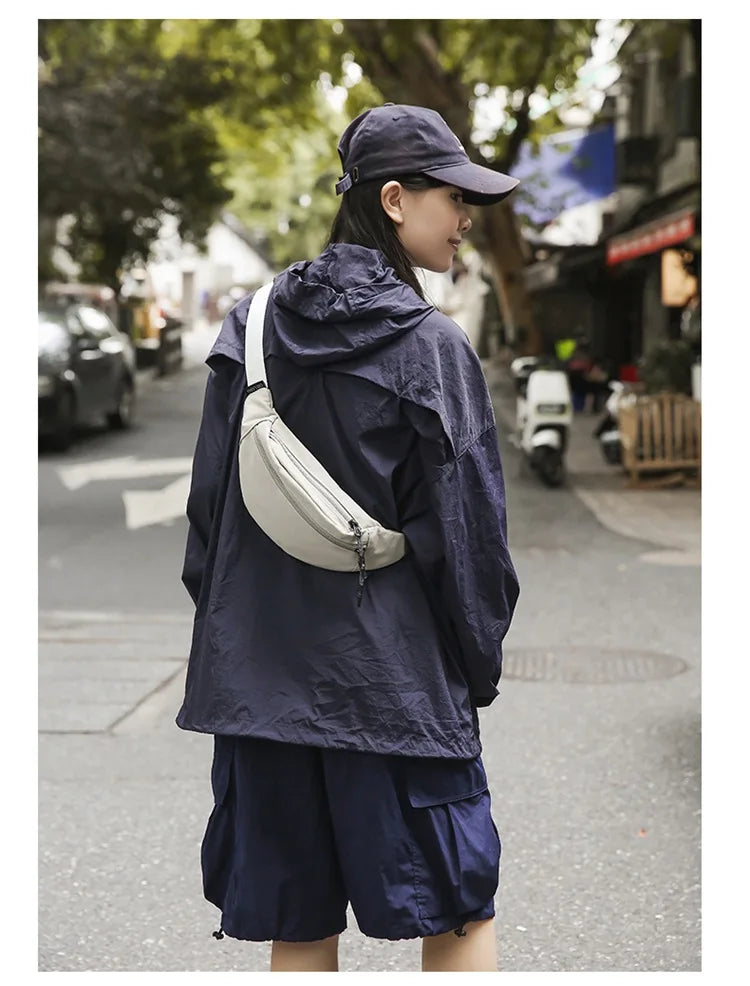 Outdoor Multifunction Crossbody Chest Bag – Sport, Travel, Hip Hop Fanny Pack | Men & Women - Aussies Aura