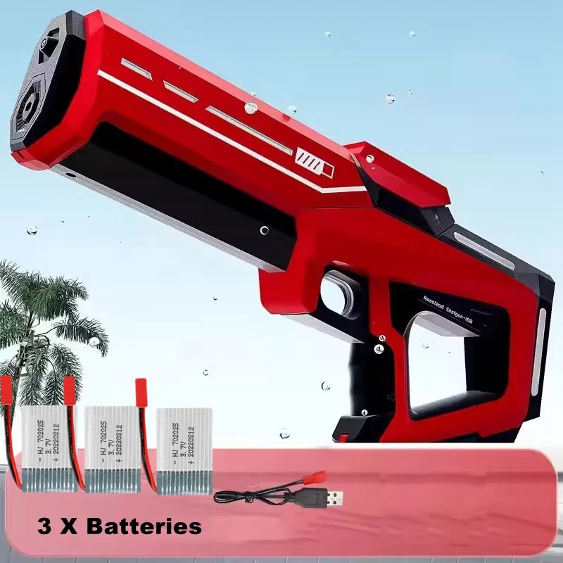 Electric Water Gun – Powerful Automatic Squirt Blaster for Adults & Kids - Aussies Aura