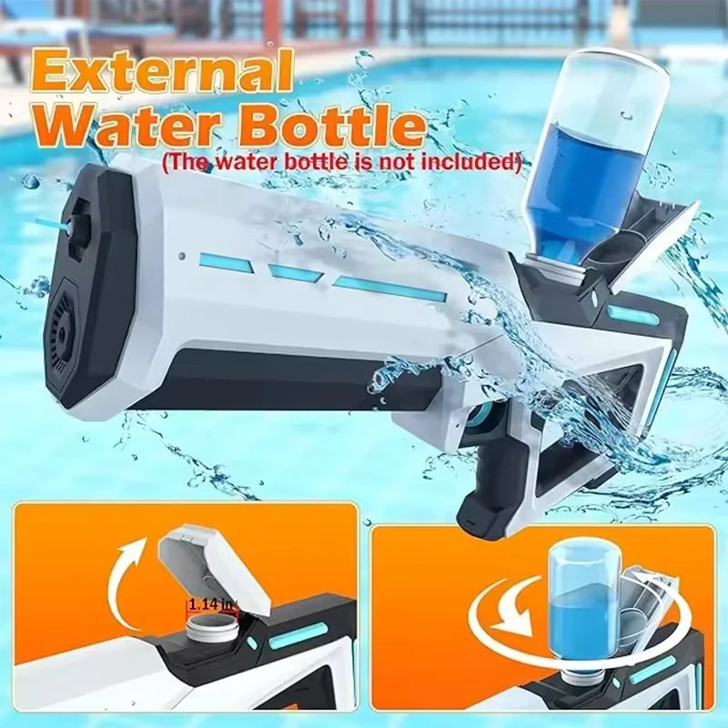 Electric Water Gun – Powerful Automatic Squirt Blaster for Adults & Kids - Aussies Aura
