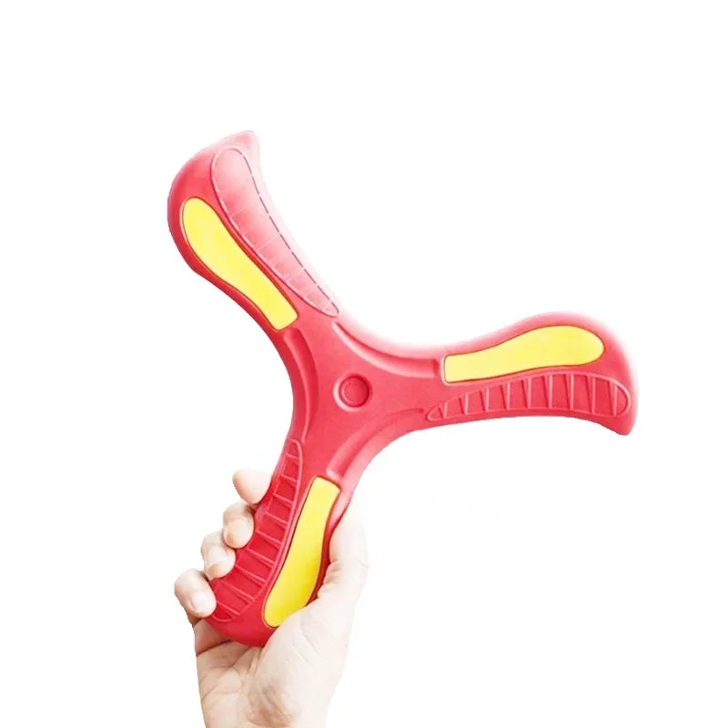 Outdoor  Boomerang Toy – Fun Stress Relief Clover Throwing Game for Kids & Adults Random - Aussies Aura