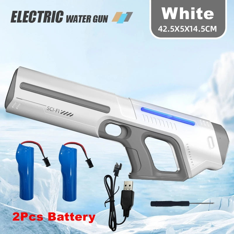 Electric Water Gun – Powerful Automatic Squirt Blaster for Adults & Kids - Aussies Aura