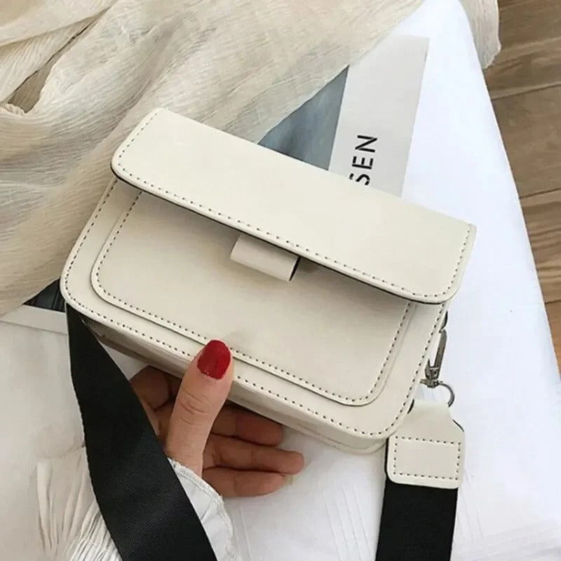 PU Leather Small Flap Crossbody Bag – Women’s Shoulder & Messenger Handbag - Aussies Aura