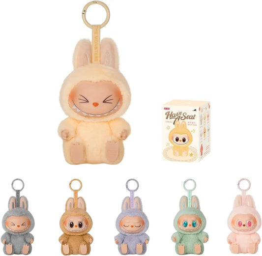 POP MART Labubu Doll – The Monsters Have a Seat Blind Box Collectible Plush Toy | Cute Vinyl Figure Gift & Desk