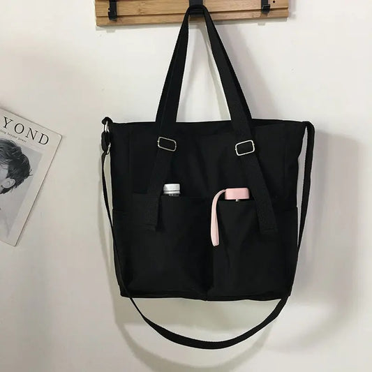 Waterproof Oxford Large Capacity Tote & Crossbody Bag – Versatile Women’s Everyday Handbag