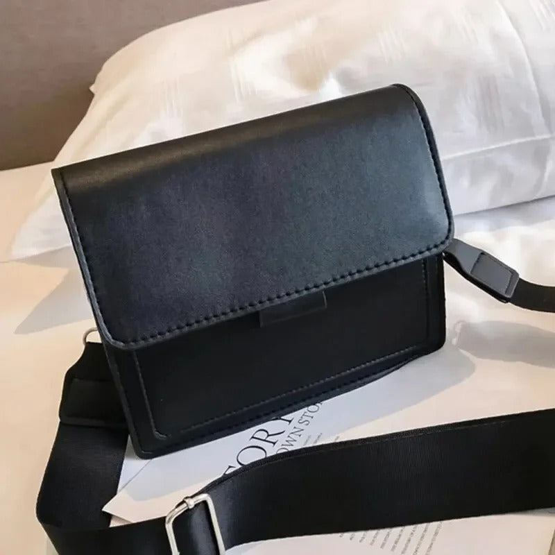 PU Leather Small Flap Crossbody Bag – Women’s Shoulder & Messenger Handbag - Aussies Aura
