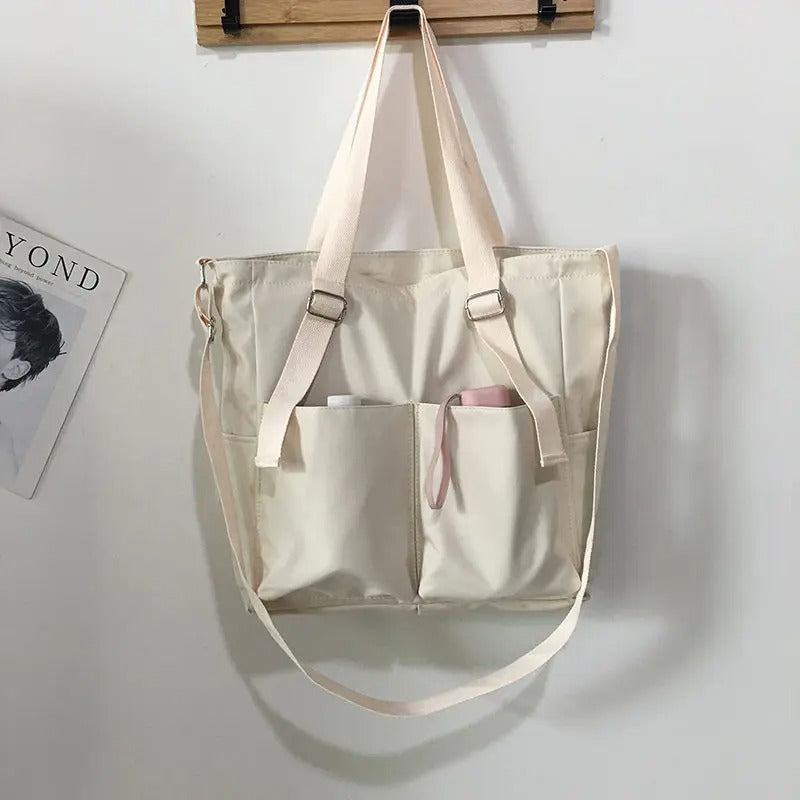Waterproof Oxford Large Capacity Tote & Crossbody Bag – Versatile Women’s Everyday Handbag - Aussies Aura
